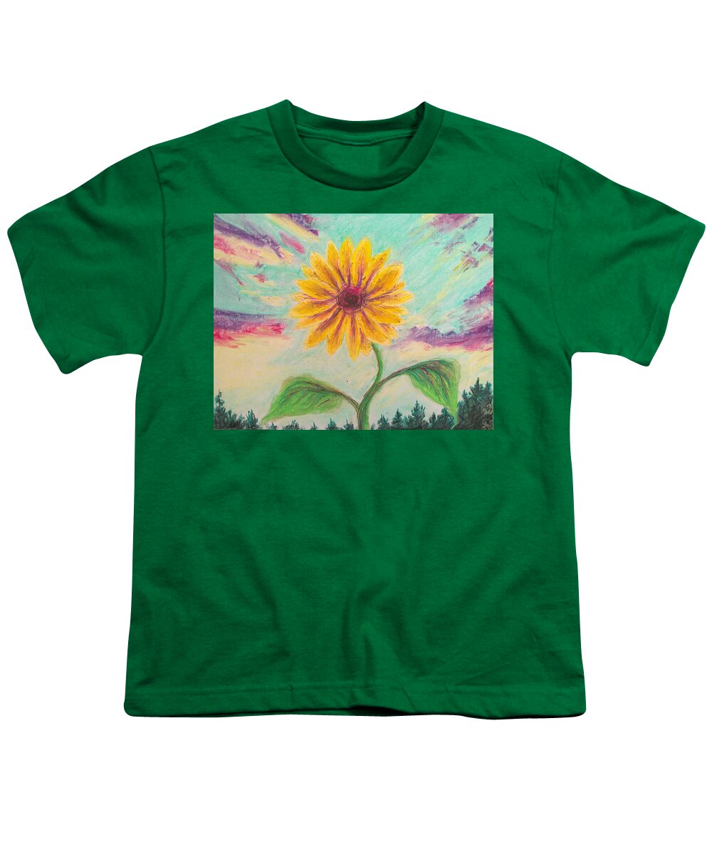 Berry Sunflower - Youth T-Shirt