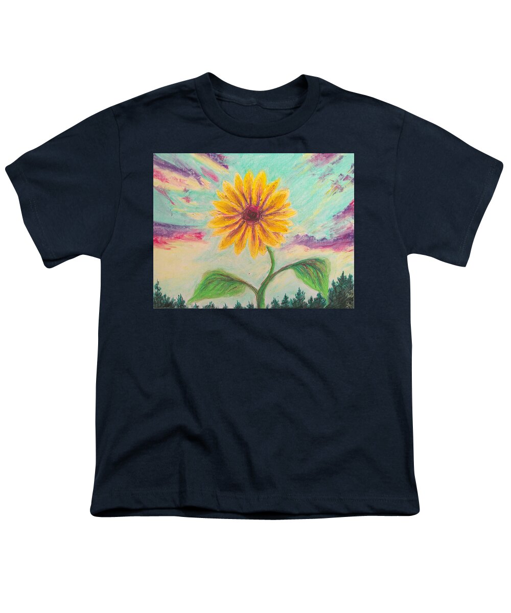 Berry Sunflower - Youth T-Shirt