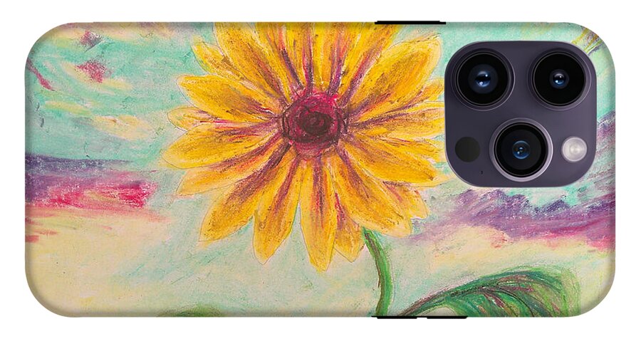 Berry Sunflower - Phone Case