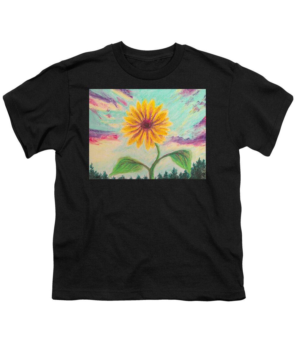 Berry Sunflower - Youth T-Shirt