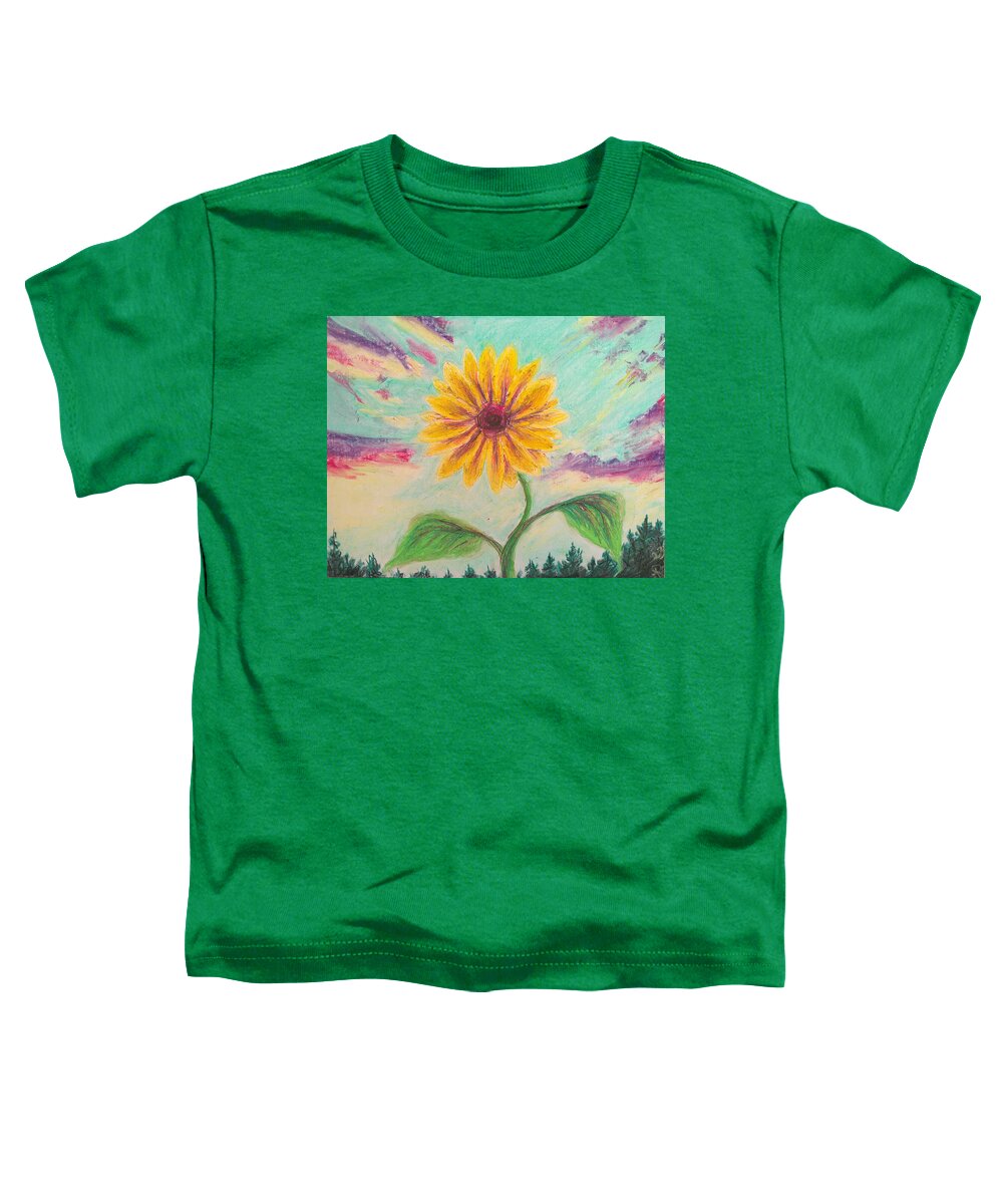 Berry Sunflower - Toddler T-Shirt