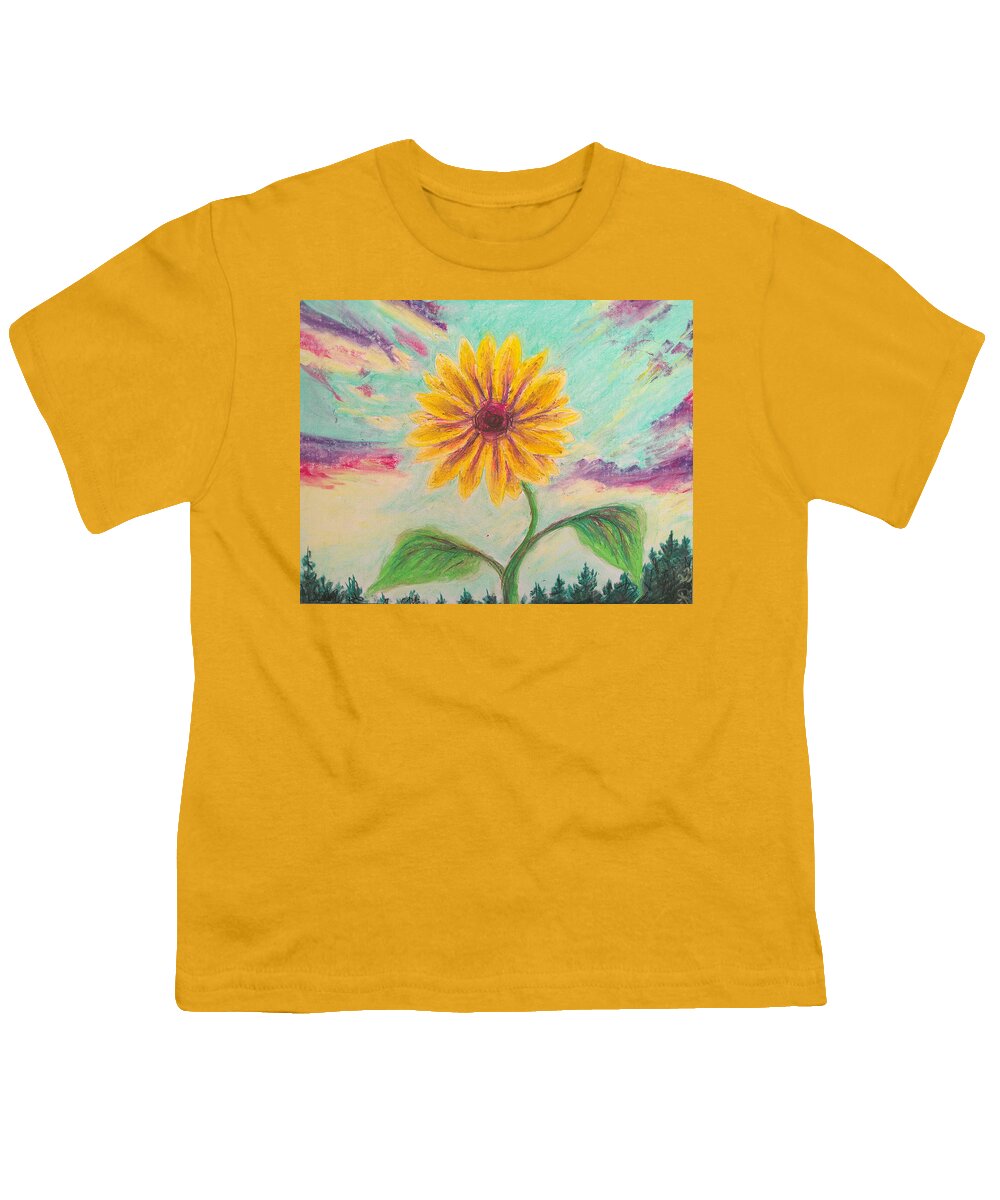 Berry Sunflower - Youth T-Shirt