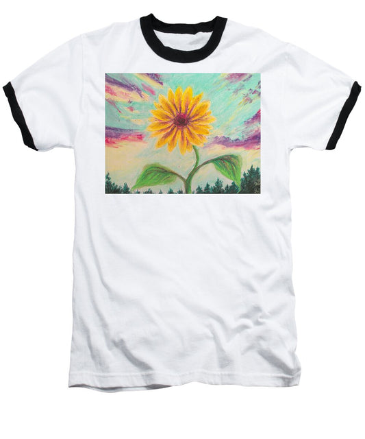 Berry Sunflower - Baseball T-Shirt