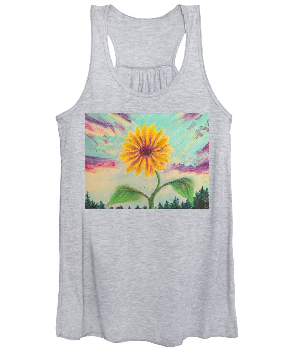 Berry Sunflower - Women's Tank Top