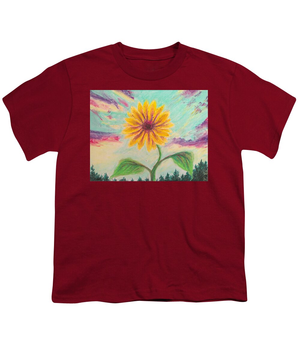 Berry Sunflower - Youth T-Shirt