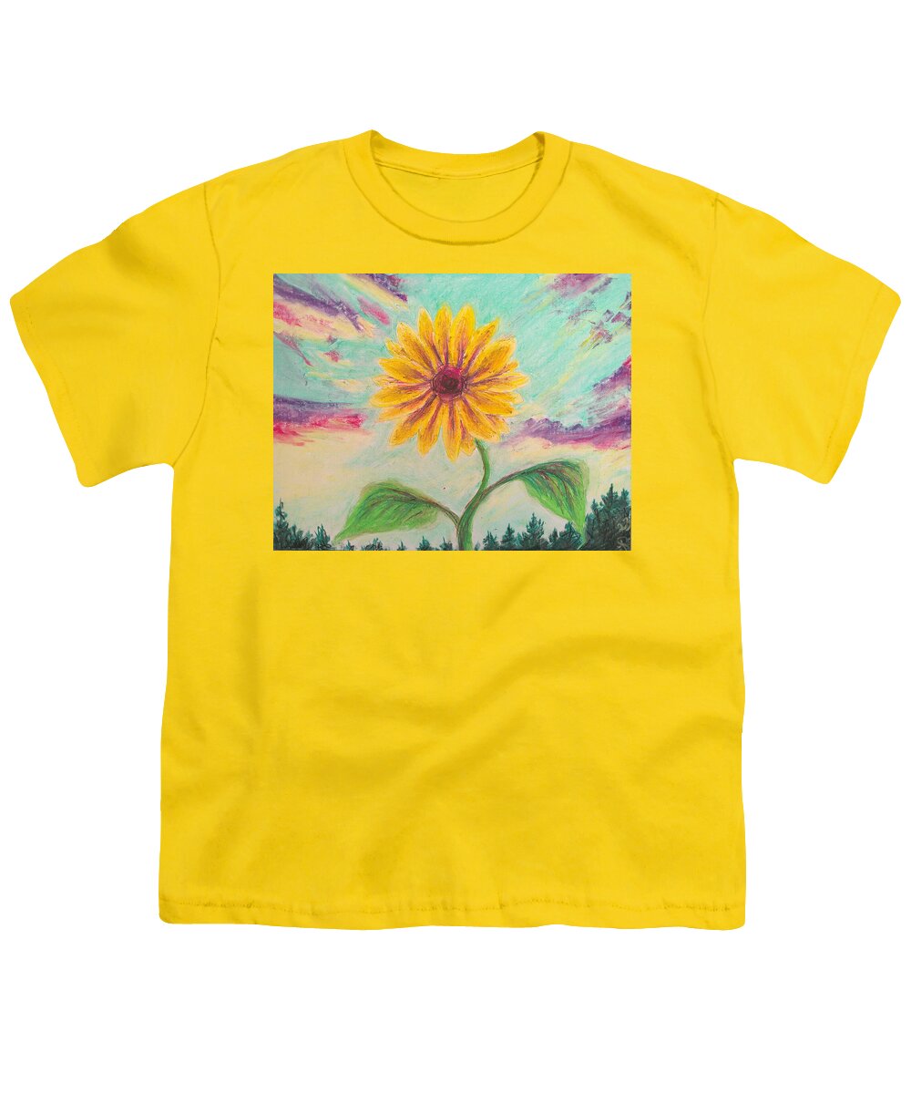 Berry Sunflower - Youth T-Shirt