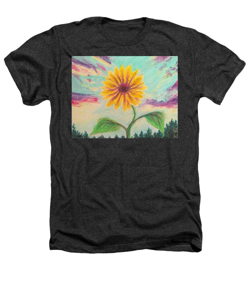 Berry Sunflower - Heathers T-Shirt