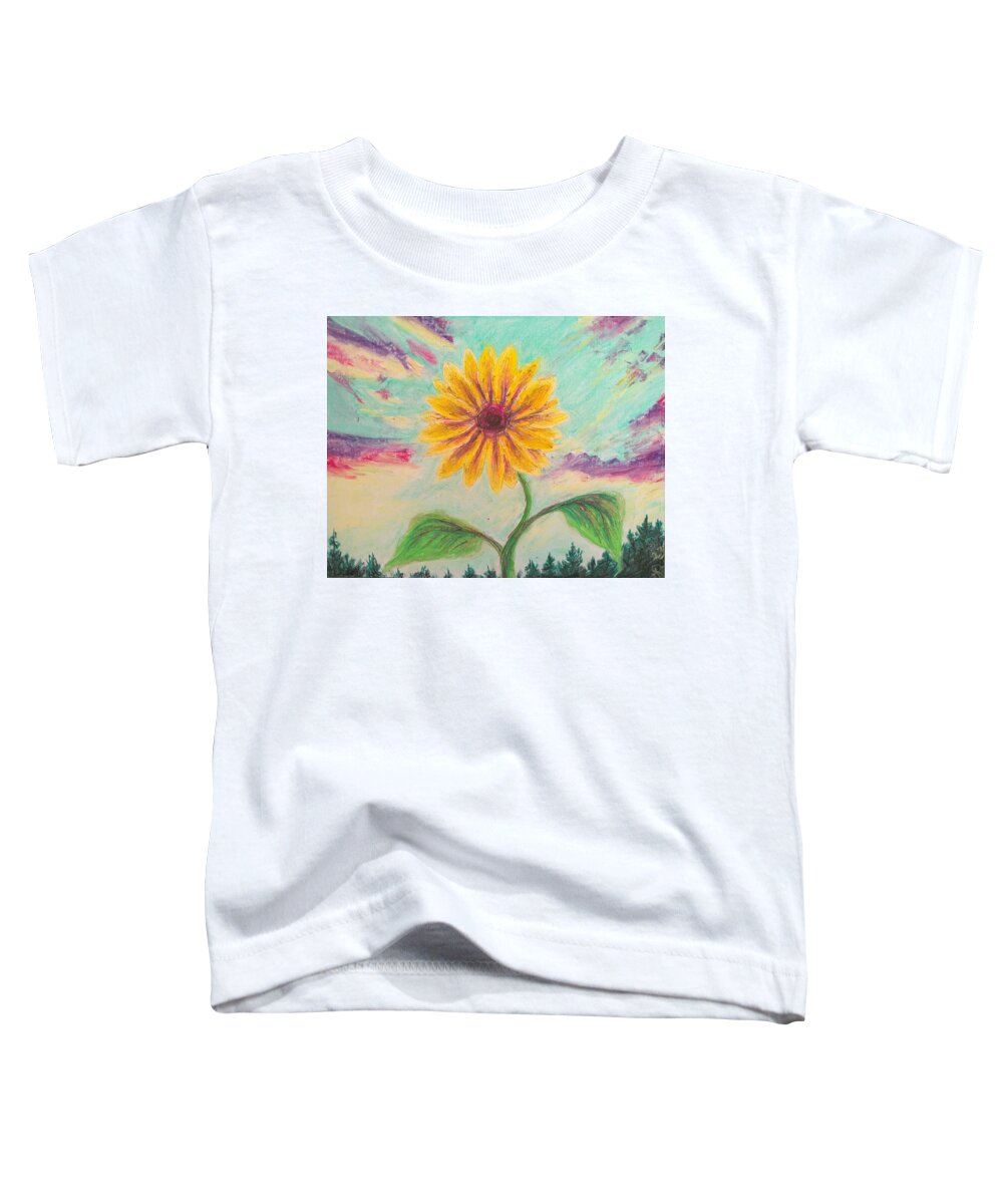 Berry Sunflower - Toddler T-Shirt