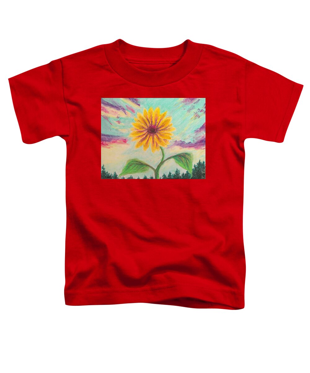 Berry Sunflower - Toddler T-Shirt