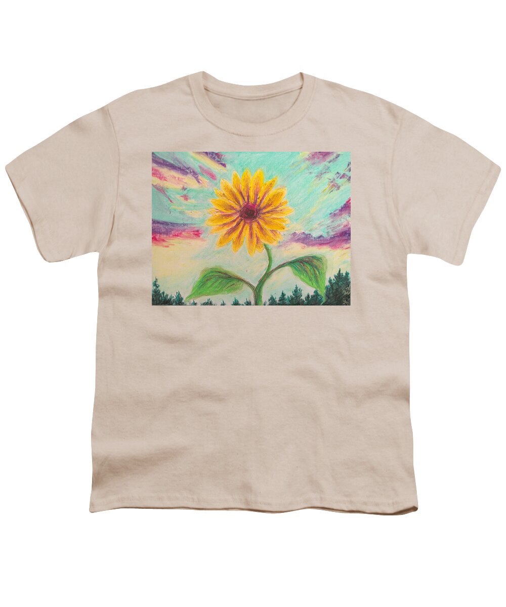 Berry Sunflower - Youth T-Shirt