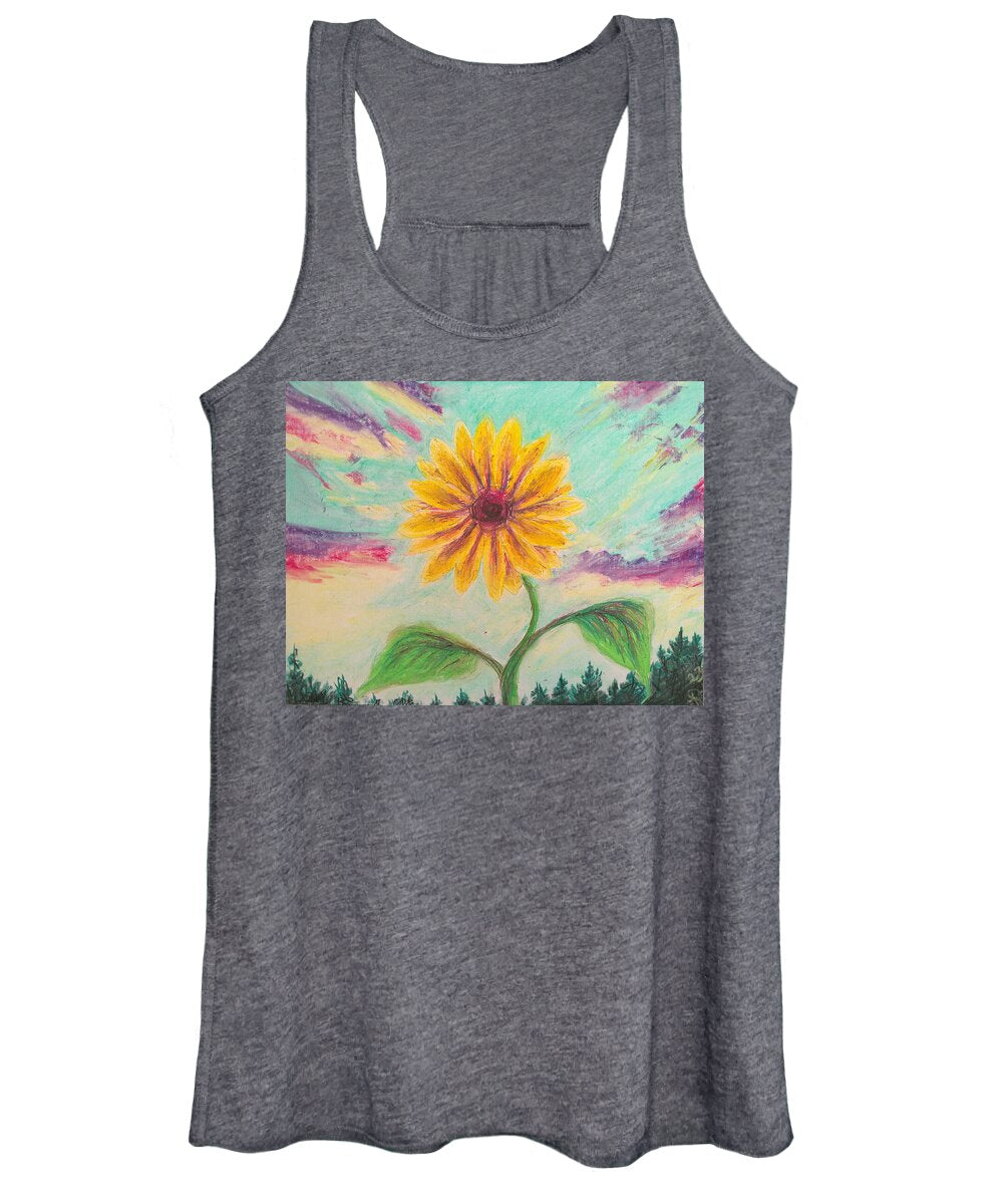 Berry Sunflower - Women's Tank Top