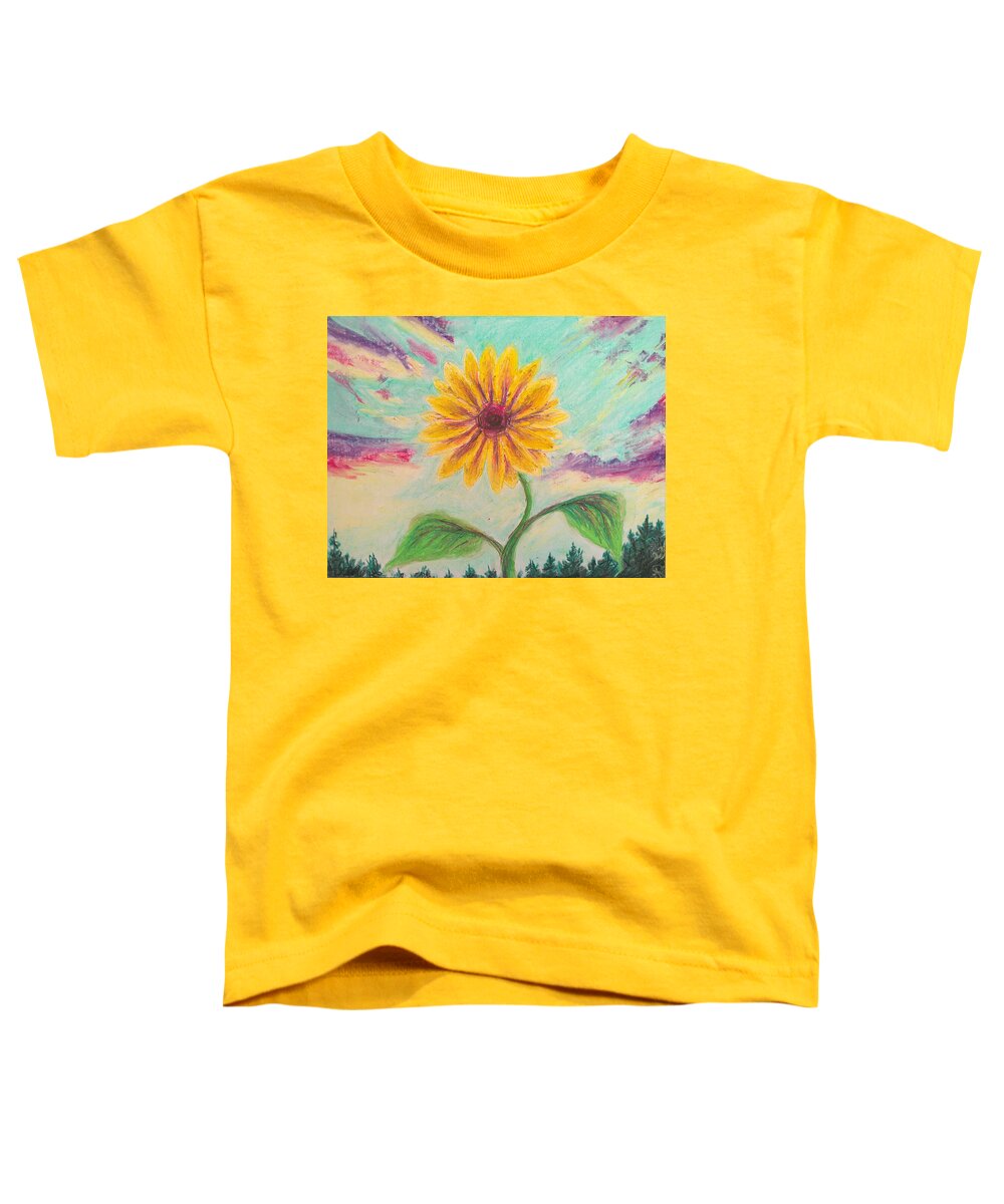 Berry Sunflower - Toddler T-Shirt