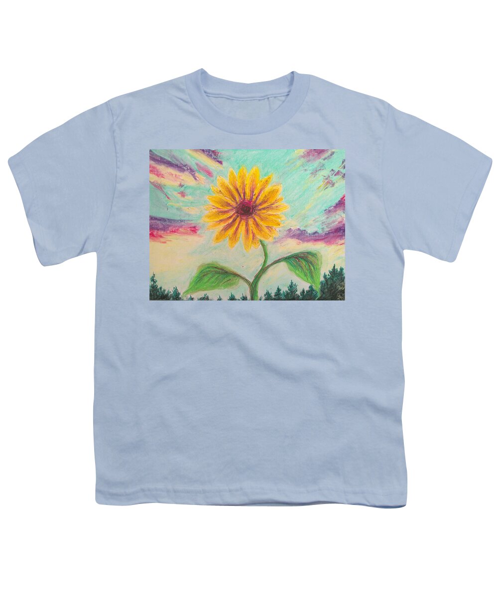 Berry Sunflower - Youth T-Shirt