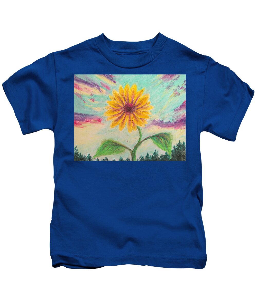 Berry Sunflower - Kids T-Shirt