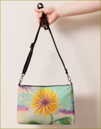 Berry Sunflower ~ Purse