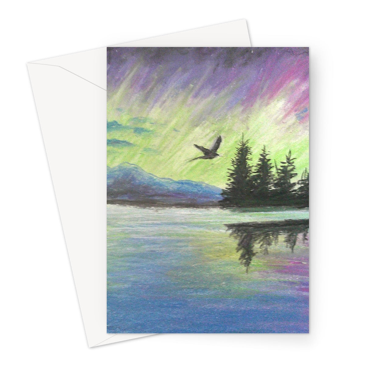 Loyal Aurora ~ Greeting Card