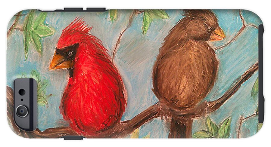 Cardinal Couple - Phone Case