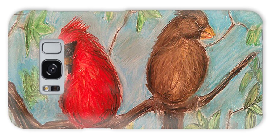 Cardinal Couple - Phone Case