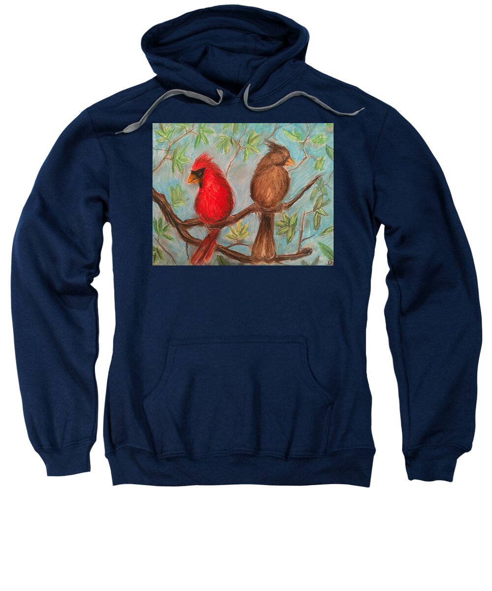 Cardinal Couple - Sweatshirt