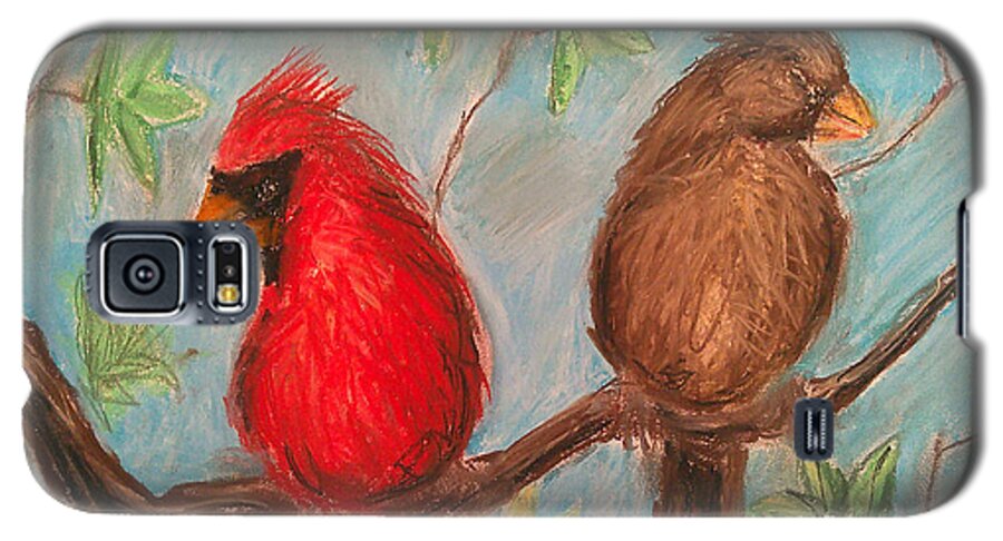 Cardinal Couple - Phone Case