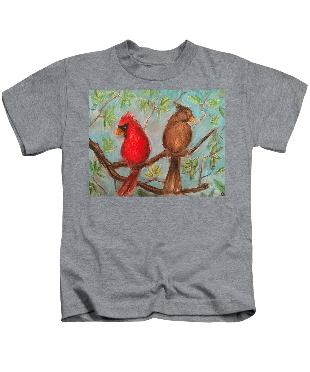 Cardinal Couple - Kids T-Shirt