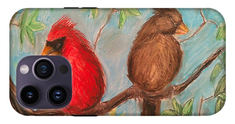 Cardinal Couple - Phone Case