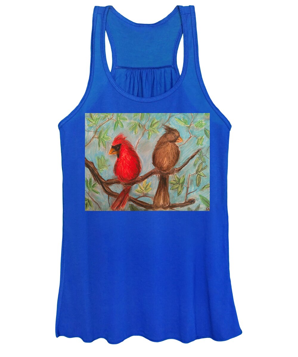 Cardinal Couple - Women's Tank Top