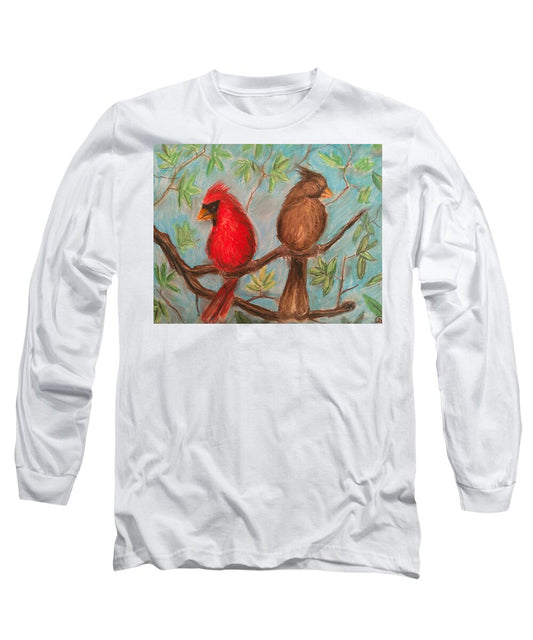 Cardinal Couple - Long Sleeve T-Shirt