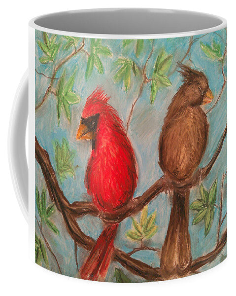 Cardinal Couple - Mug