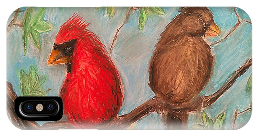 Cardinal Couple - Phone Case