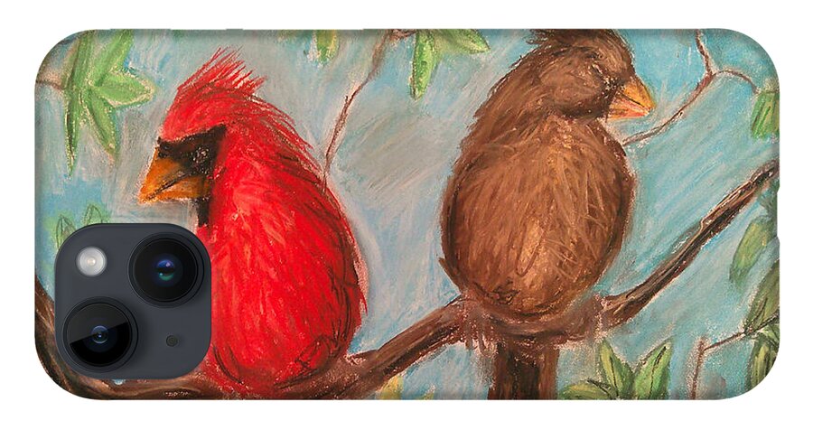 Cardinal Couple - Phone Case