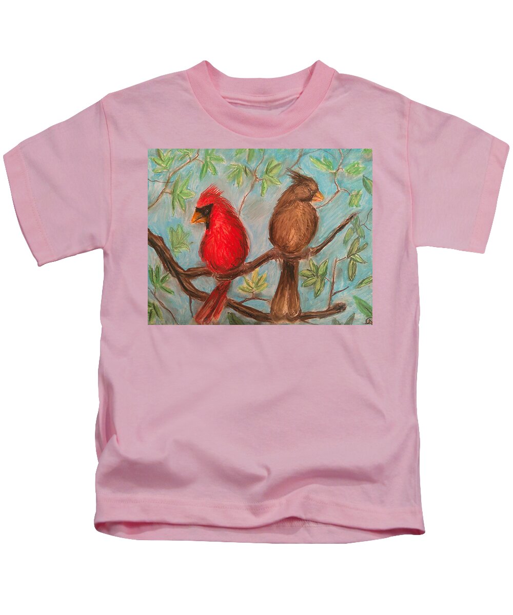 Cardinal Couple - Kids T-Shirt