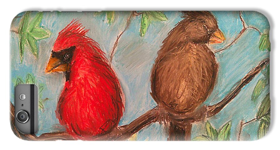 Cardinal Couple - Phone Case