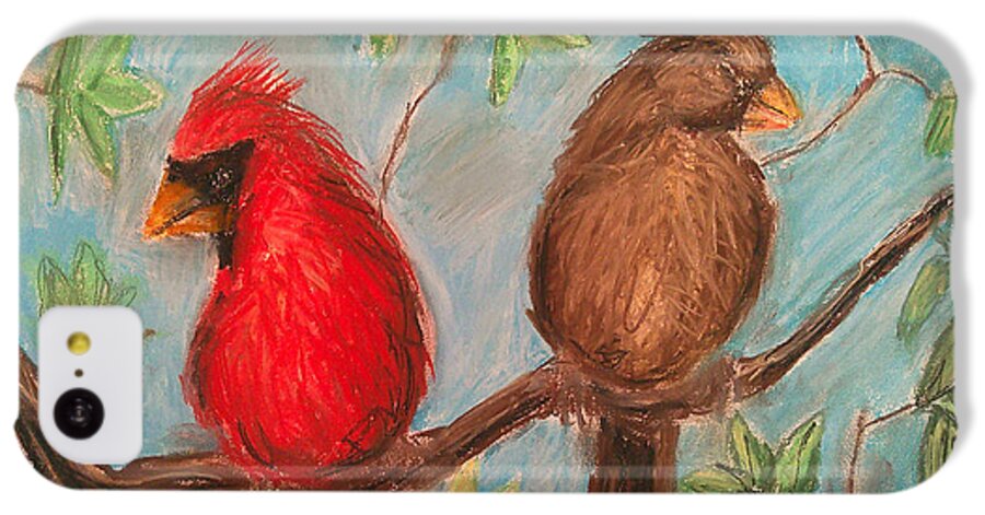 Cardinal Couple - Phone Case