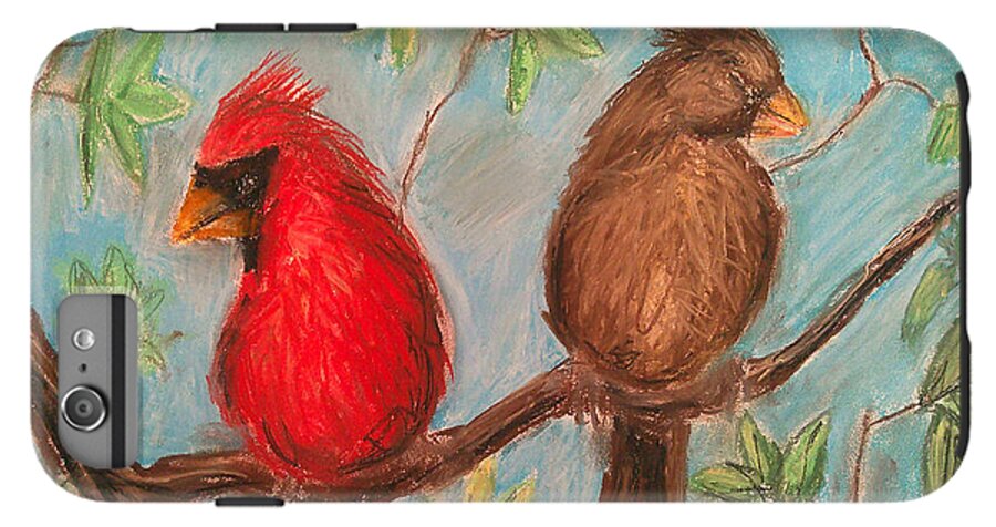 Cardinal Couple - Phone Case