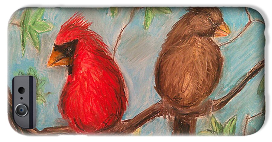 Cardinal Couple - Phone Case