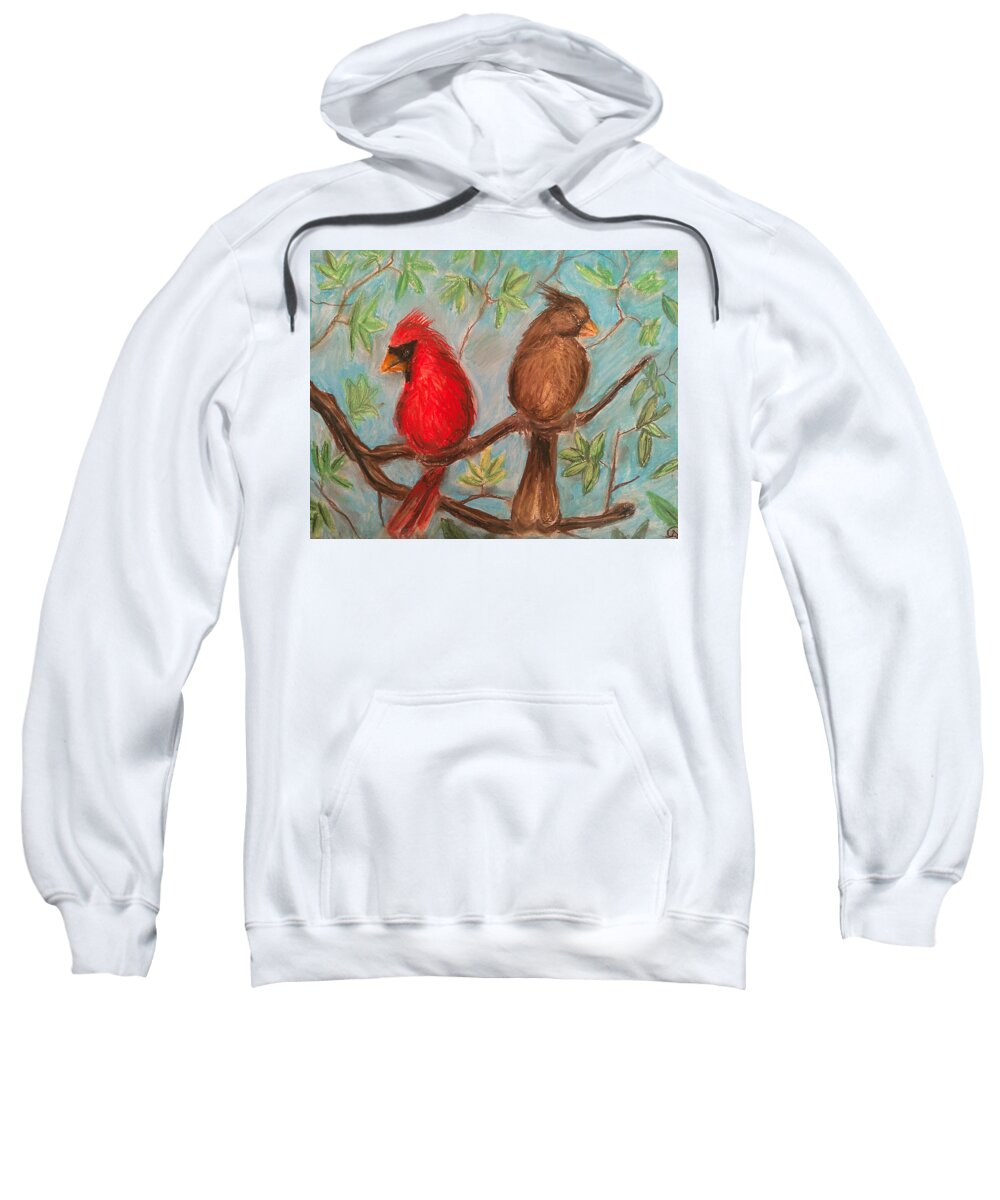 Cardinal Couple - Sweatshirt