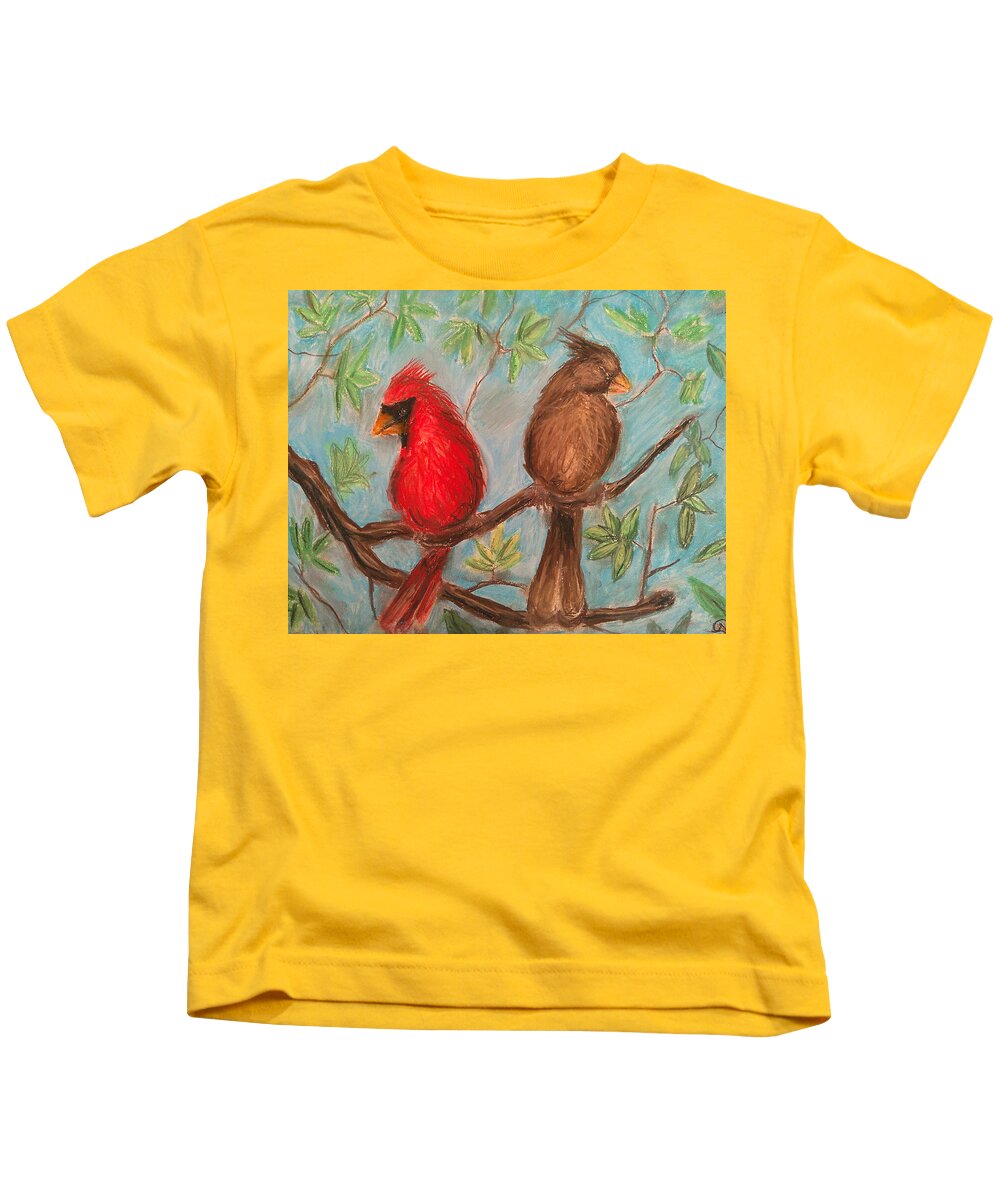 Cardinal Couple - Kids T-Shirt