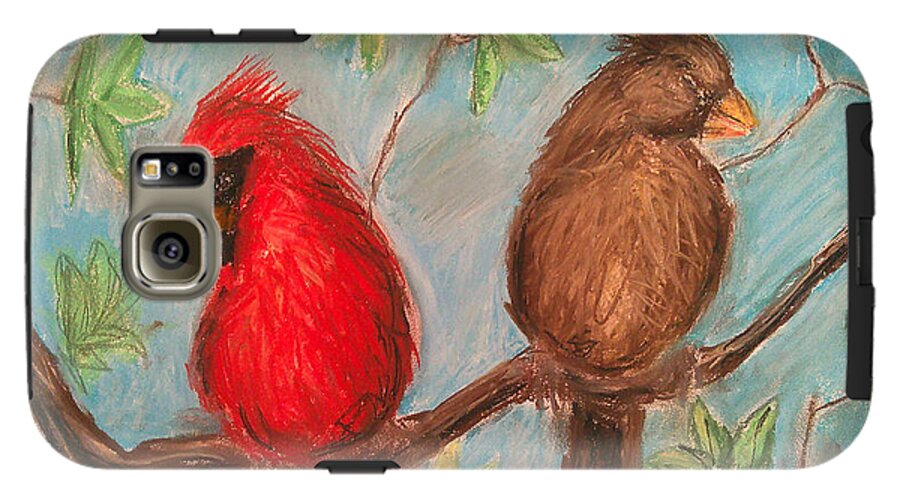 Cardinal Couple - Phone Case