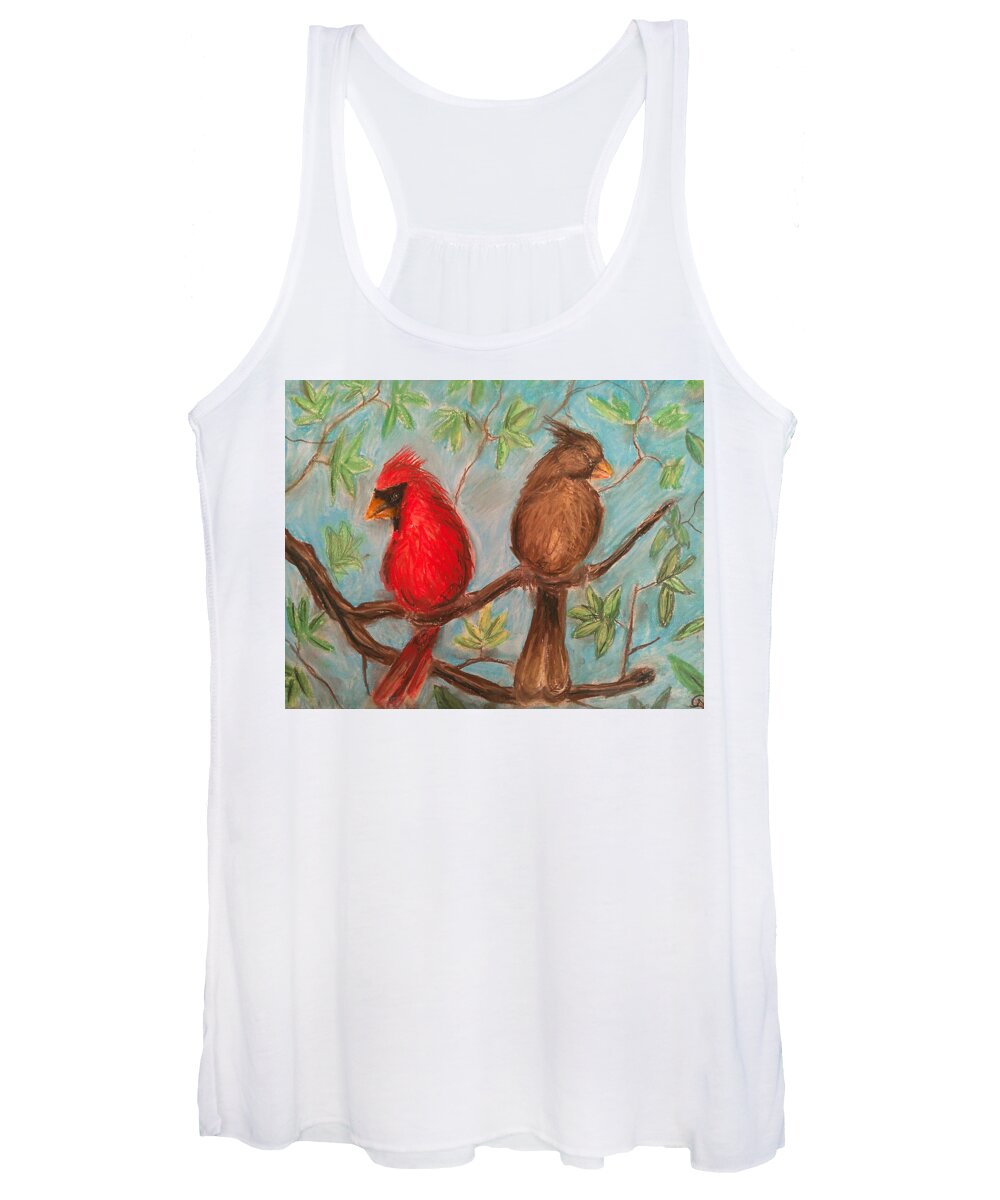 Cardinal Couple - Women's Tank Top