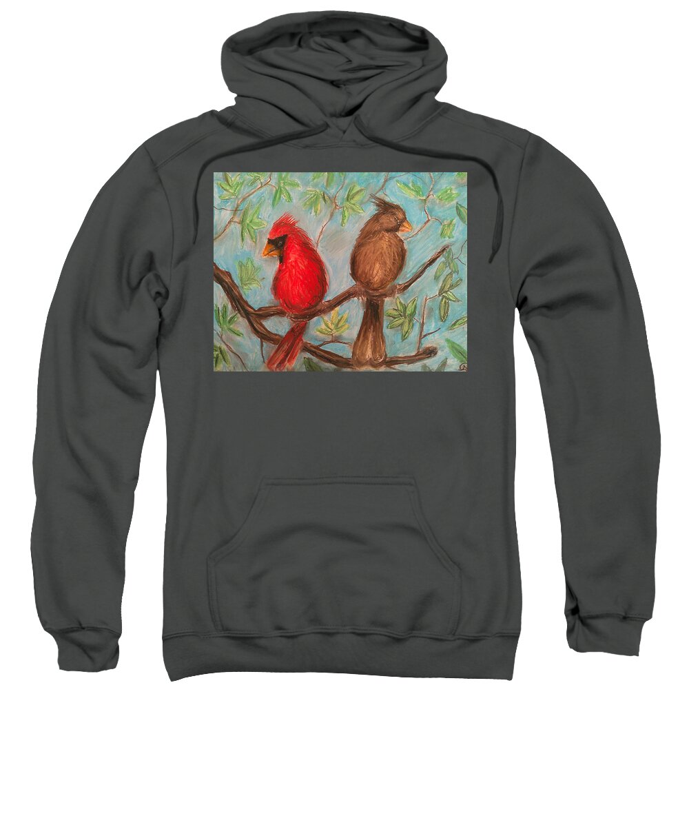 Cardinal Couple - Sweatshirt