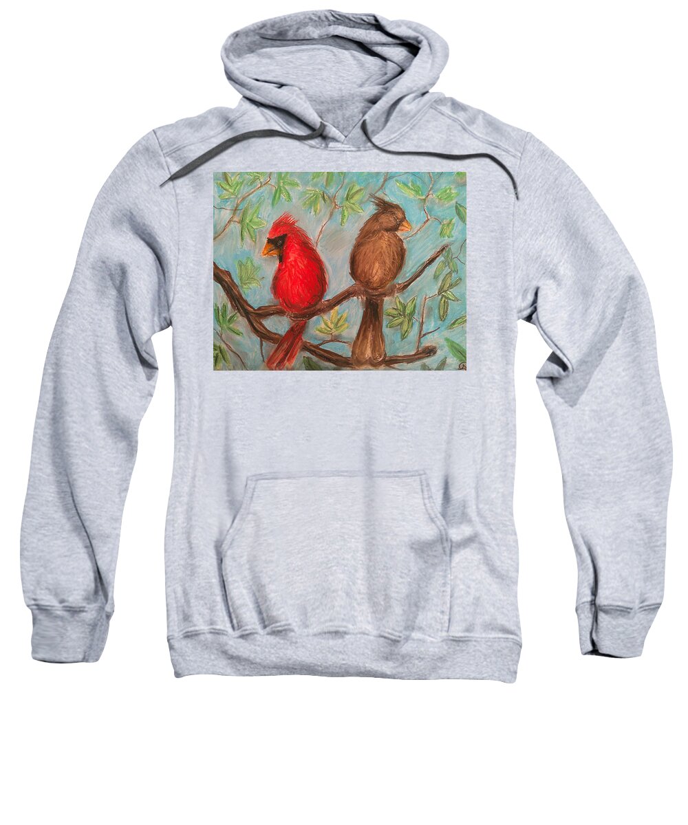 Cardinal Couple - Sweatshirt