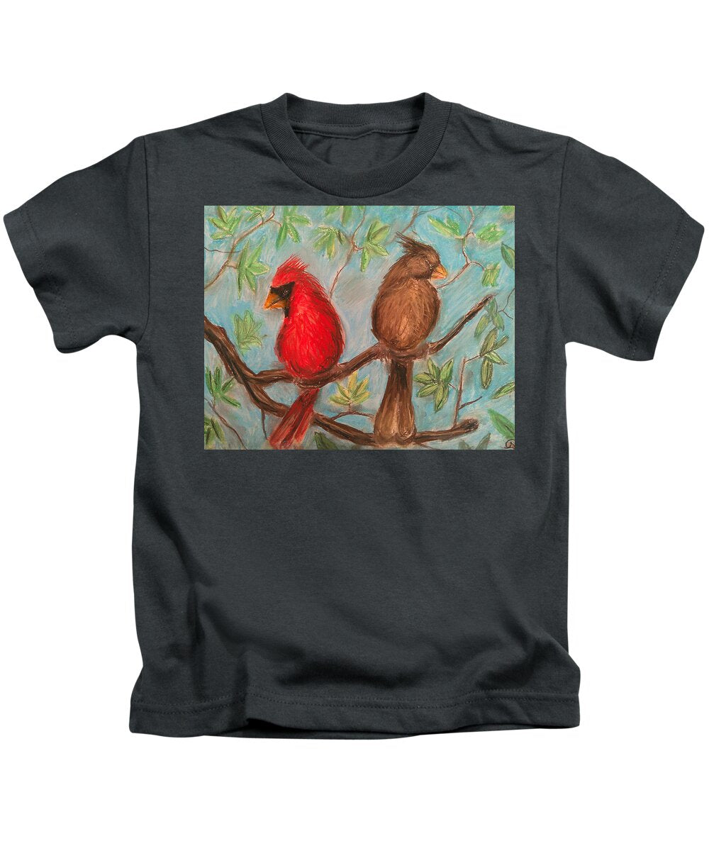 Cardinal Couple - Kids T-Shirt