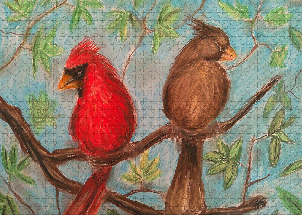 Cardinal Couple - Puzzle