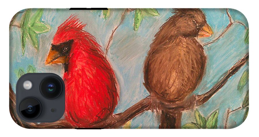 Cardinal Couple - Phone Case