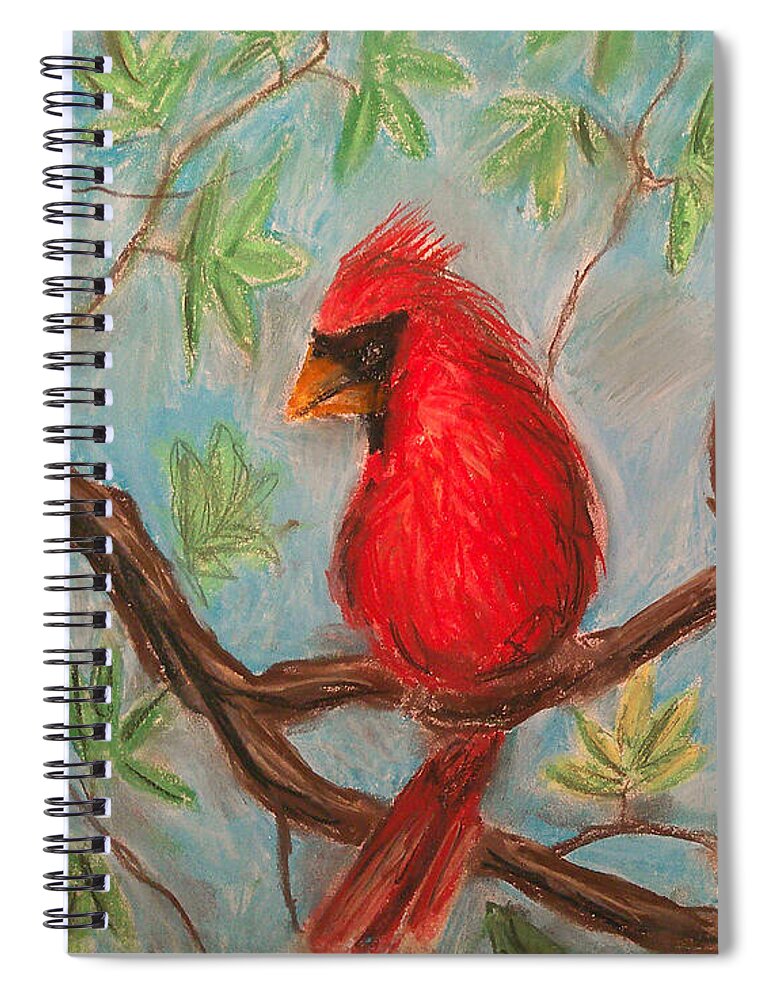 Cardinal Couple - Spiral Notebook