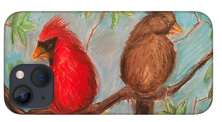 Cardinal Couple - Phone Case