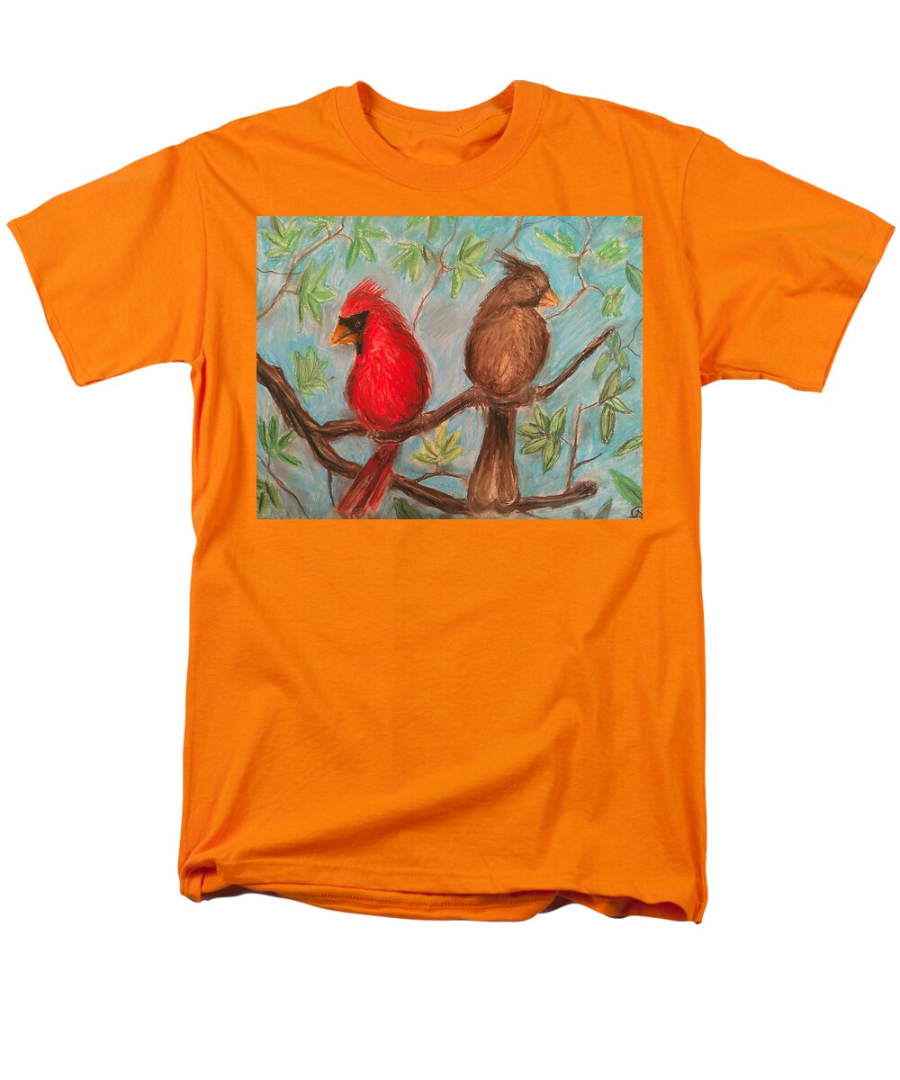 Cardinal Couple - Men's T-Shirt  (Regular Fit)