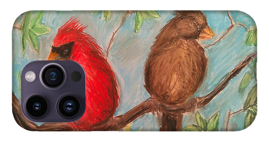 Cardinal Couple - Phone Case