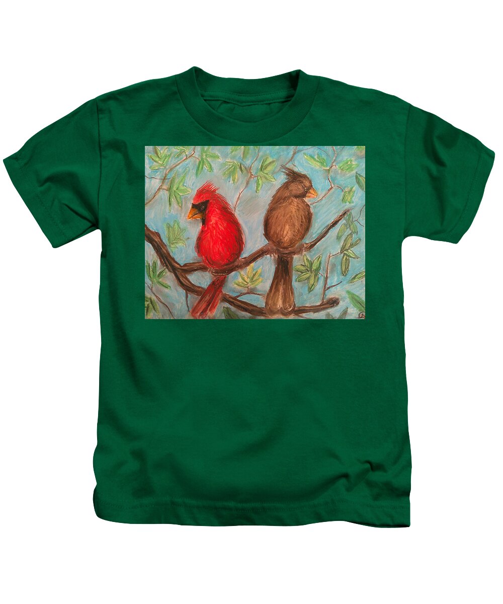 Cardinal Couple - Kids T-Shirt